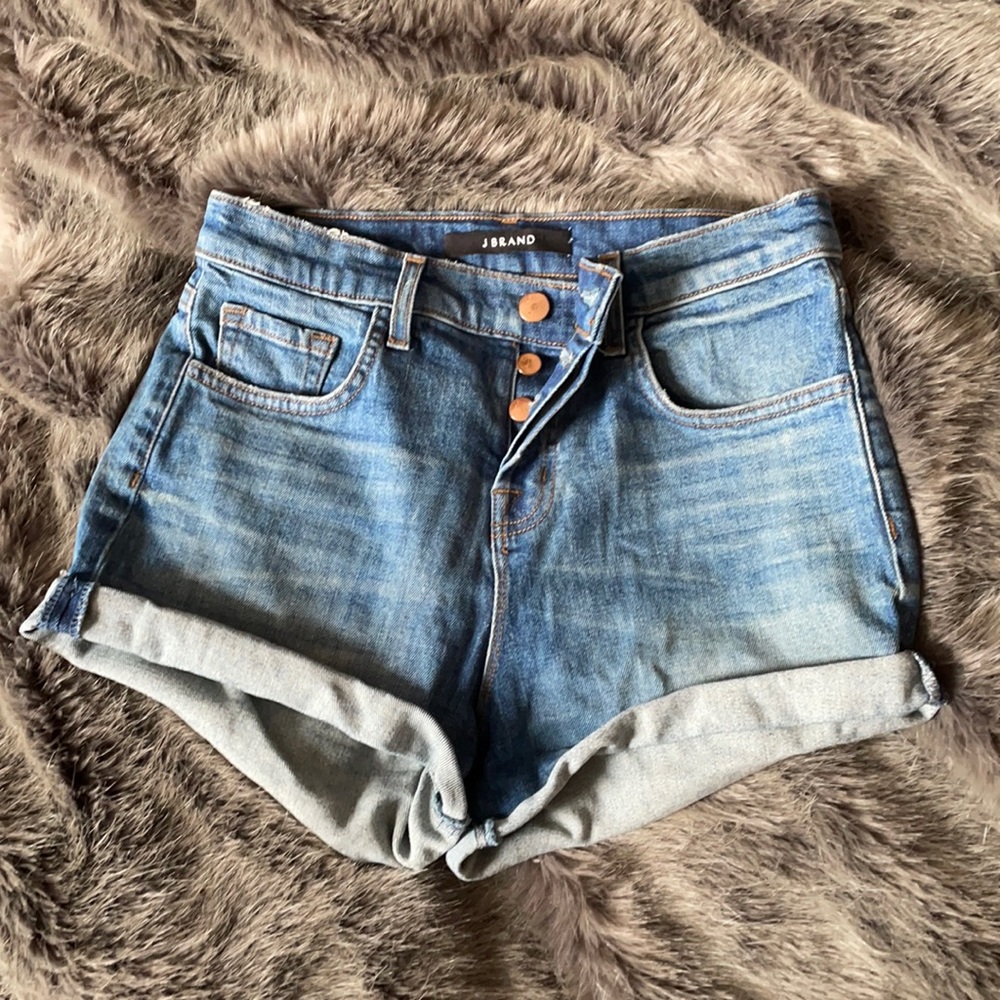 J brand denim shorts